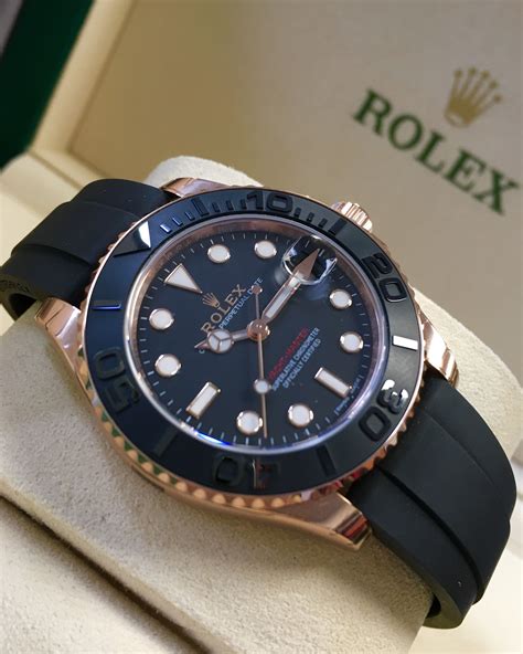 rolex yacht master 37 rose gold